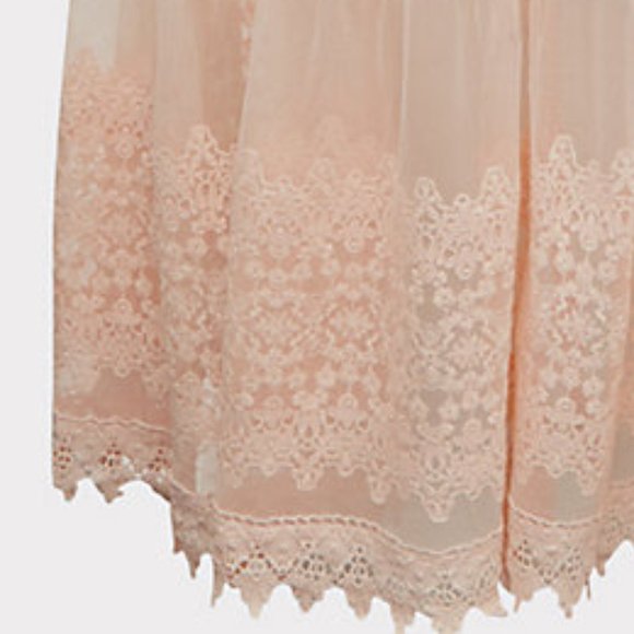 Torrid 4X Dress Sheer Lace Maxi Boho Beach Wedding - Picture 8 of 9